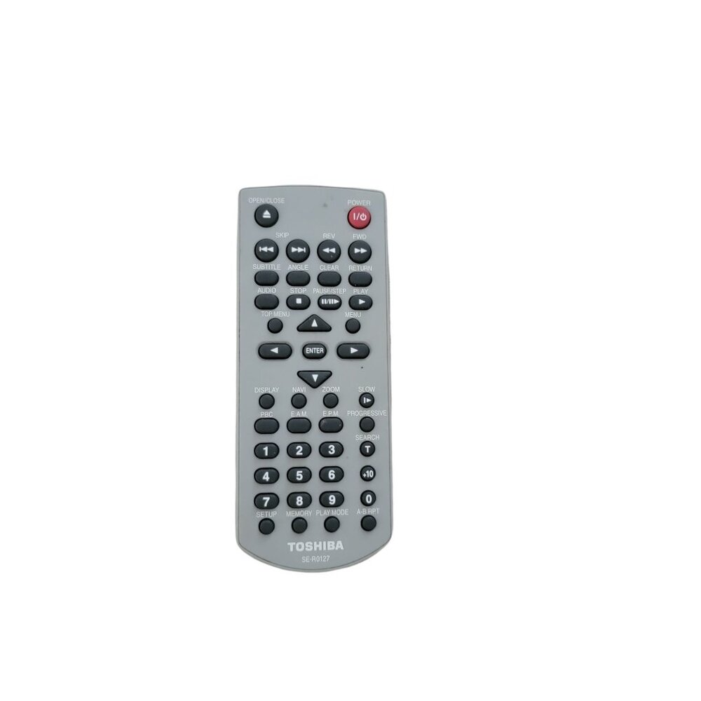 Genuine Toshiba DVD Remote Control SE-R0127 Tested and Works